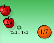 Fruit shoot fraction subtraction oktat ingyen jtk