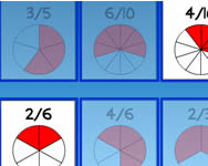 Matching equivalent fractions online